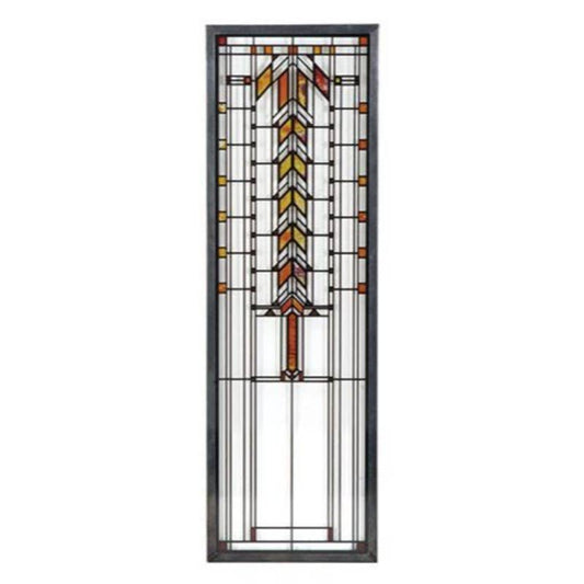 Frank Lloyd Wright Barton House Buffet Door Window Art Glass