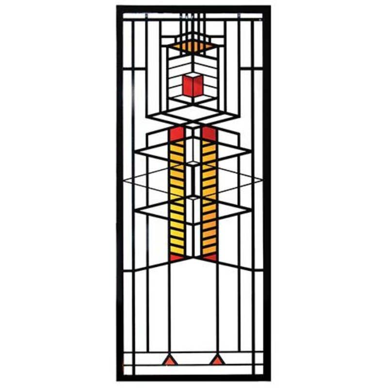 Frank Lloyd Wright Robie Window 51 Art Glass