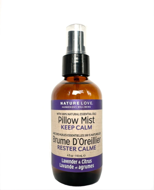 Nature Love Keep Calm Pillow Mist, Lavender and Citrus, 118 mL