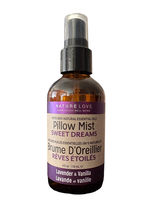 Nature Love Sweet Dreams Pillow Mist, Lavender and Vanilla, 118 mL